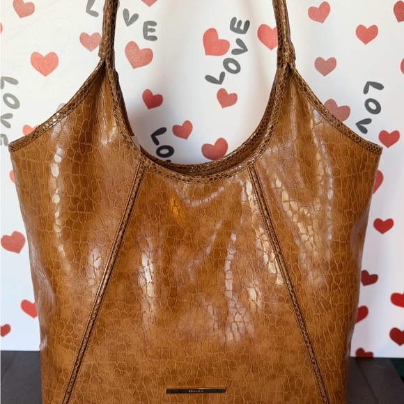 Brahmin Iona Cashew Zostera Tote Leather Handbag Animal Print NWT $425 PRICEFIRM - Picture 2 of 15